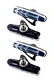 BBB brake rubbers - TECHSTOP - blue