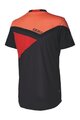 BBB Cycling short sleeve jersey - GRAVITY - orange/red/black