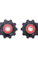 BBB pulleys for the derailleur - ROLLERBOYS 10T - red/black