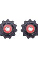 BBB pulleys for the derailleur - ROLLERBOYS 11T - red/black
