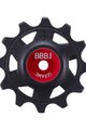 BBB pulleys for the derailleur - ROLLERBOYS CERAMIC 12T, 14T - red/black