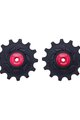 BBB pulleys for the derailleur - ROLLERBOYS CERAMIC 13T - red/black
