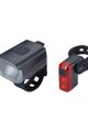 BBB set of lights - STUD STRAP COMBO - black