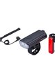 BBB set of lights - STRIKEDUO 1600 COMBO - black