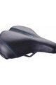 BBB saddle - COMFORTPLUS UPRIGHT LEATHER 225MM - black