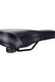 BBB saddle - COMFORTPLUS UPRIGHT LEATHER 225MM - black