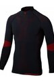 BBB Cycling long sleeve t-shirt - FIRLAYER - red/black