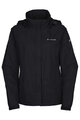 VAUDE waterproof jacket - ESCAPE BIKE LIGHT - black