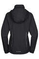 VAUDE waterproof jacket - ESCAPE BIKE LIGHT - black