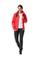 VAUDE waterproof jacket - ESCAPE BIKE LIGHT - red