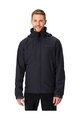 VAUDE waterproof jacket - ESCAPE BIKE LIGHT - black