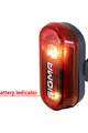 SIGMA SPORT rear light - CURVE - red/black