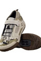 LEATT Cycling shoes - CLIP 4.0 - grey/brown