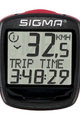 SIGMA SPORT tachometer - 1200 BASELINE 015 - red/black