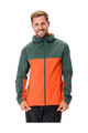 VAUDE waterproof jacket - MOAB RAIN  - green/red