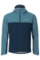 VAUDE waterproof jacket - MOAB RAIN  - blue