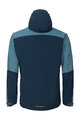 VAUDE waterproof jacket - MOAB RAIN  - blue