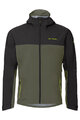 VAUDE waterproof jacket - MOAB RAIN  - green/black