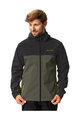 VAUDE waterproof jacket - MOAB RAIN  - green/black