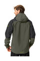 VAUDE waterproof jacket - MOAB RAIN  - green/black
