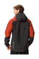 VAUDE waterproof jacket - MOAB RAIN  - red/black