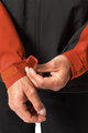 VAUDE waterproof jacket - MOAB RAIN  - red/black