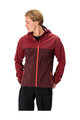 VAUDE waterproof jacket - MOAB RAIN  - red/bordeaux