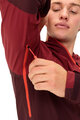 VAUDE waterproof jacket - MOAB RAIN  - red/bordeaux