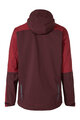 VAUDE waterproof jacket - MOAB RAIN  - red/bordeaux