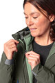 VAUDE waterproof jacket - YARAS 3in1 - green