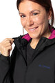 VAUDE Cycling windproof jacket - QIMSA SOFTSHELL - black