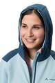 VAUDE Cycling windproof jacket - QIMSA SOFTSHELL - blue