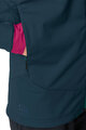VAUDE Cycling windproof jacket - QIMSA SOFTSHELL - blue