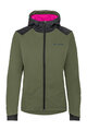 VAUDE Cycling windproof jacket - QIMSA SOFTSHELL - green