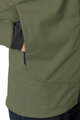 VAUDE Cycling windproof jacket - QIMSA SOFTSHELL - green