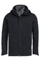 VAUDE waterproof jacket - ROSEMOOR 3in1 - black