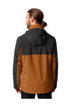 VAUDE waterproof jacket - ROSEMOOR 3in1 - brown/black