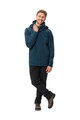 VAUDE waterproof jacket - ROSEMOOR 3in1 - blue