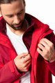 VAUDE waterproof jacket - ROSEMOOR 3in1 - red