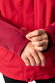 VAUDE waterproof jacket - ROSEMOOR 3in1 - red
