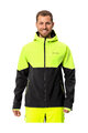 VAUDE Cycling windproof jacket - QIMSA SOFTSHELL - black/yellow