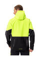 VAUDE Cycling windproof jacket - QIMSA SOFTSHELL - black/yellow