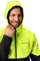 VAUDE Cycling windproof jacket - QIMSA SOFTSHELL - black/yellow