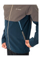 VAUDE Cycling windproof jacket - QIMSA SOFTSHELL - brown/blue