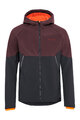VAUDE Cycling windproof jacket - QIMSA SOFTSHELL - bordeaux/black