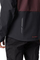 VAUDE Cycling windproof jacket - QIMSA SOFTSHELL - bordeaux/black