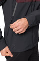 VAUDE Cycling windproof jacket - QIMSA SOFTSHELL - bordeaux/black