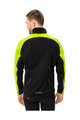 VAUDE Cycling windproof jacket - POSTA SOFTSHELL VI - yellow/black