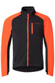VAUDE Cycling windproof jacket - POSTA SOFTSHELL VI - red/black