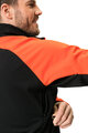 VAUDE Cycling windproof jacket - POSTA SOFTSHELL VI - red/black